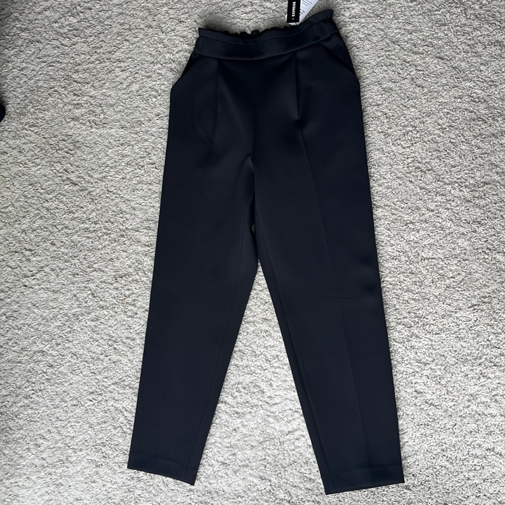 🆕 NWT Express Black Double Knit Pull-on Pant Womens Size Small